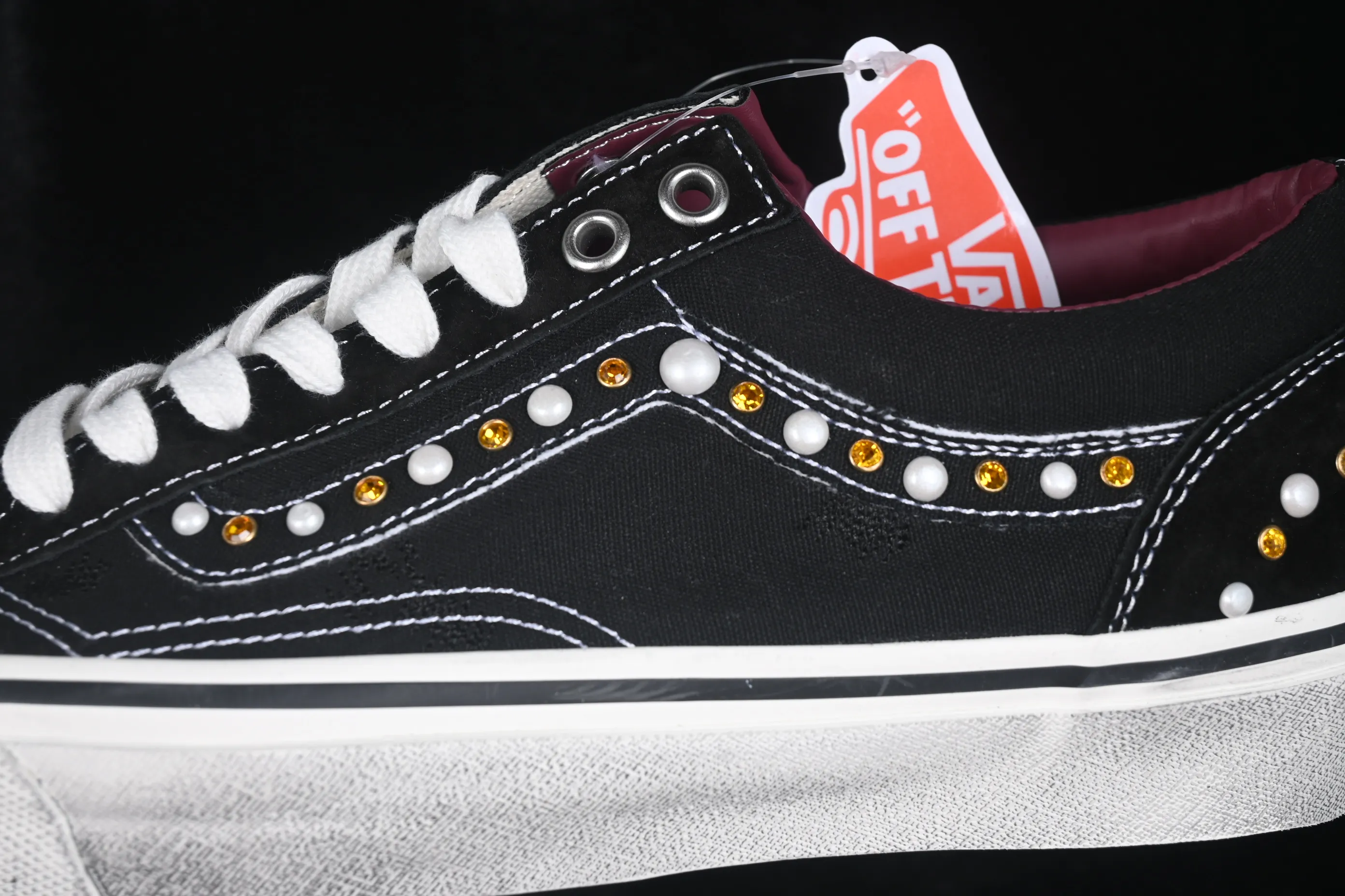 All categories Vans Vans series Vans Low Vans low top Vans Old Skool Vans low-top casual skateboard shoes VN000S52BLK